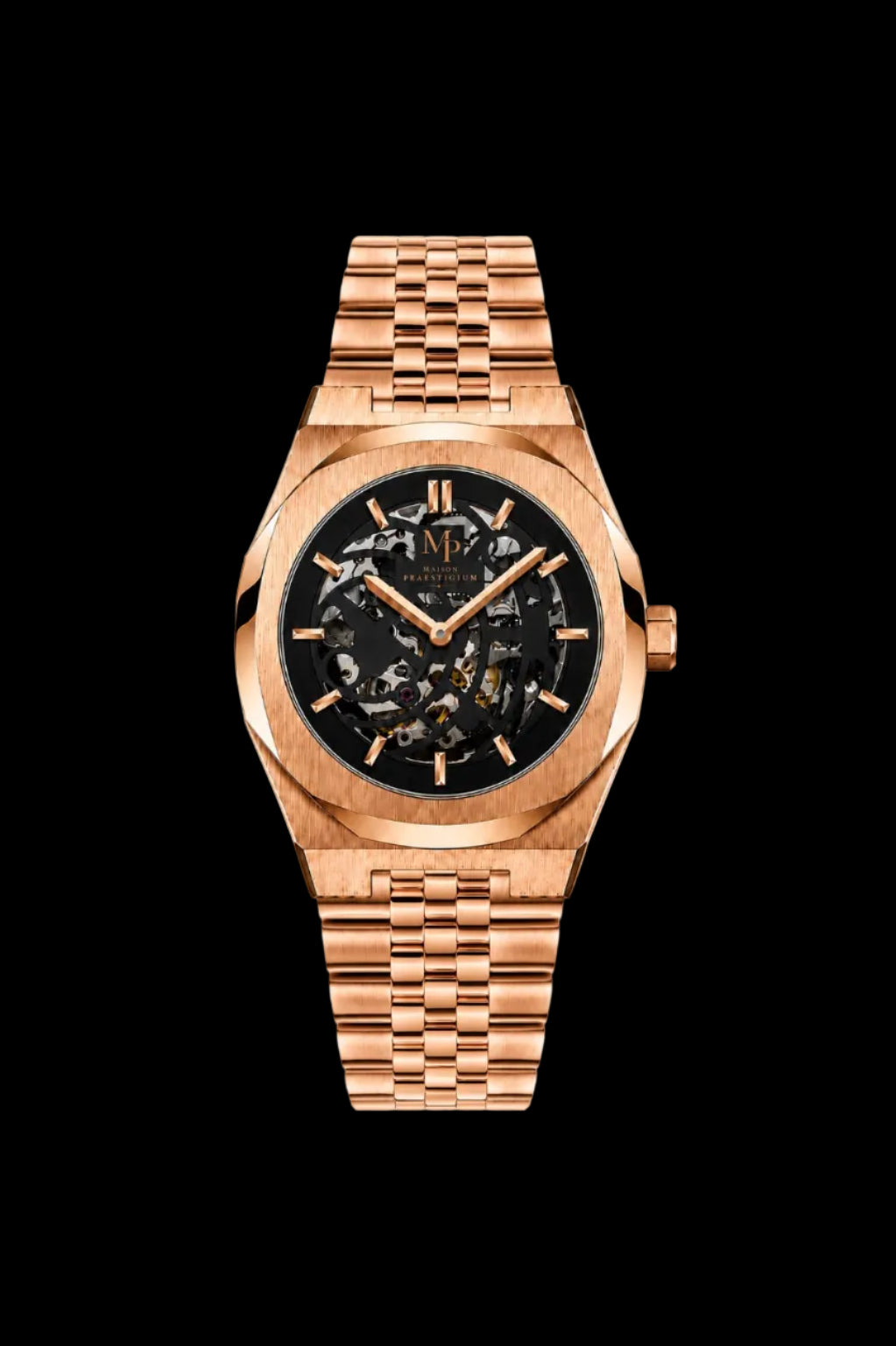 MAISON PRAESTIGIUM IMPÉRIAL Automatic Skeleton — Rose Gold
